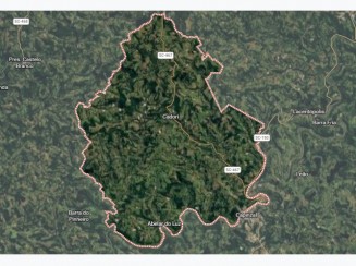 Lote rural com a área de 96.800m², Distrito de Santa Lúcia,