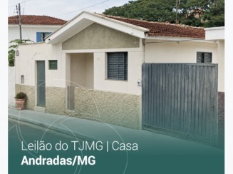 Foto de Imóvel Residencial com Barracão em Andradas/MG