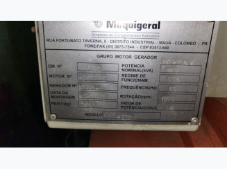 Grupo Motor Gerador  Maquigeral 440kVA