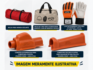 Materiais isolantes e acessórios