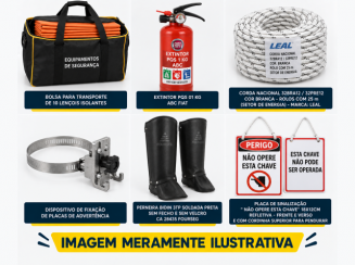 EPIs e sinalização de segurança