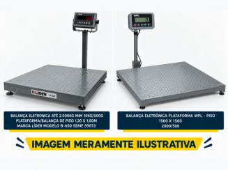 Balanças e equipamentos de pesagem