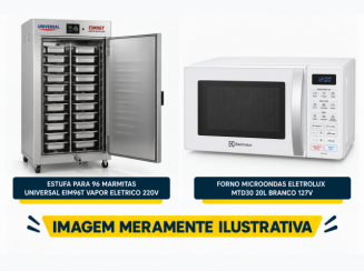 Eletrodomésticos e refeitório