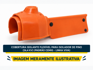 Coberturas isolantes para isoladores