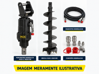 Perfuratrizes hidráulicas de solo