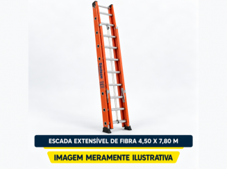Escadas extensíveis de fibra