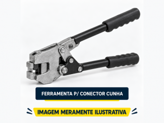 Ferramentas para conector cunha