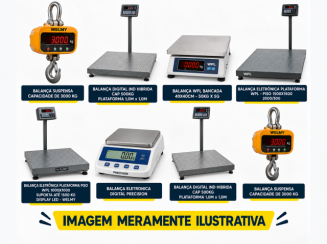 Balanças e equipamentos de pesagem