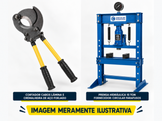 Ferramentas de compressão e conexão