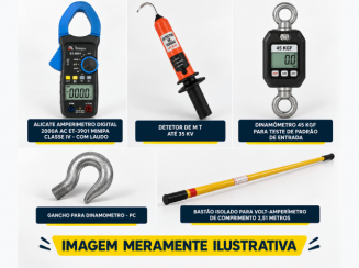 Instrumentos de medição e teste