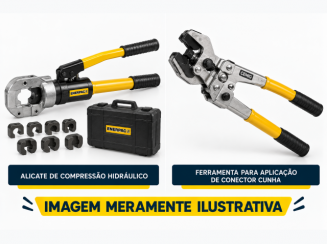 Ferramentas de compressão e conexão