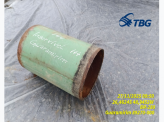 Lote de Tubos em Aço Carbono (SUCATA)