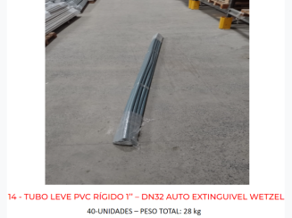 Tubo Leve PVC Rígido