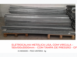 Eletrocalhas metálicas