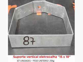 Suportes diversos para eletrocalhas