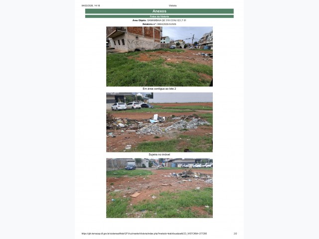 Imagem do imóvel QS 318 CONJ 02 LT 01 - SAMAMBAIA SUL