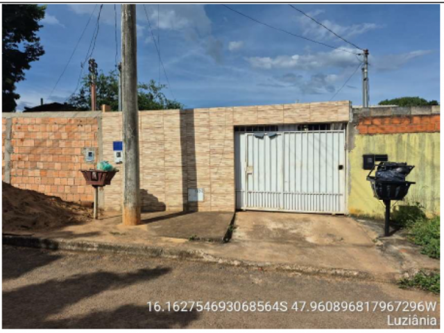 Casa 2 quartos com 60,00m² em luziânia/go