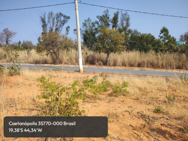 Lote em caetanópolis/mg -17599