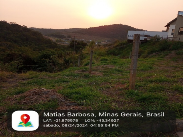 Terreno em matias barbosa/mg - 12044