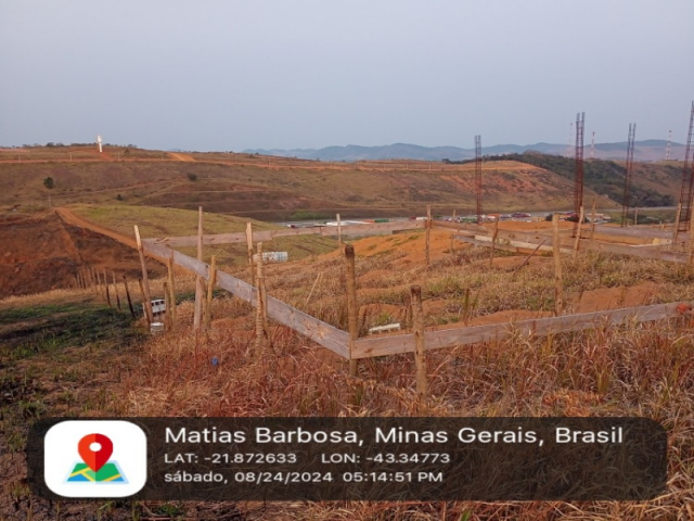 Terreno em matias barbosa/mg - 8846