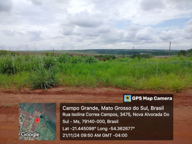 Terreno em nova alvorada do sul/ms - 6186