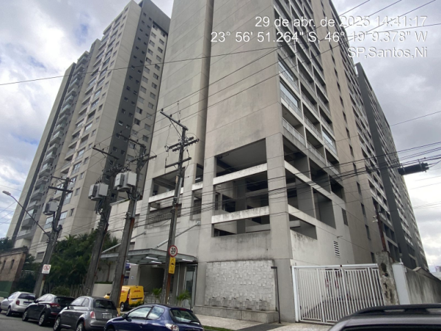 Sala comercial de 80,71m² em santos/sp, 91685