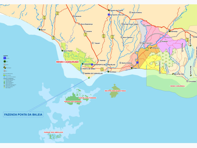 Terreno a.t. 22 ha - abrolhos, caravelas/ba