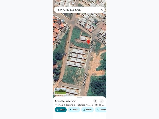 Terreno a.t. 200,00m², em mossoró/rn