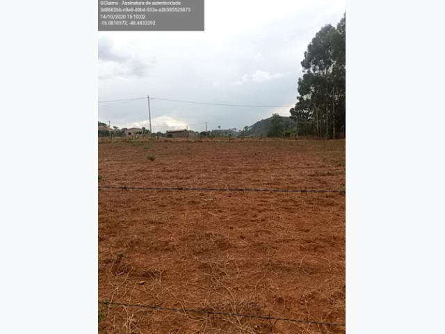 Terreno 320,51m² – nova flórida, alexânia/go