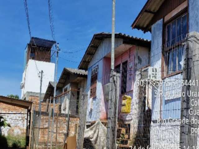 Casa a.c. 35,3 ² -colina, guaíba/rs