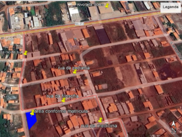 Imagem do imóvel Lote A.T. 907,3 m² - Jd. Cidade dos Lagos II, Viana/MA